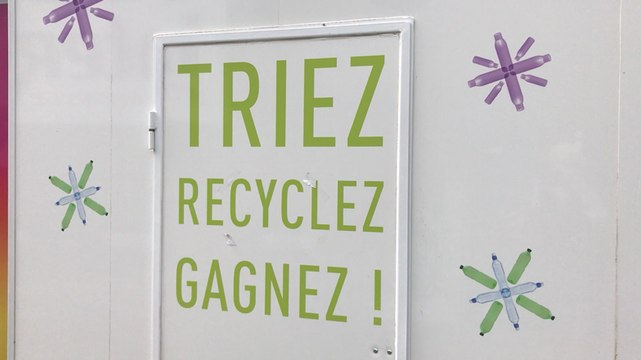 Le cyclage des bouteilles rapporte 1 centime l’unité