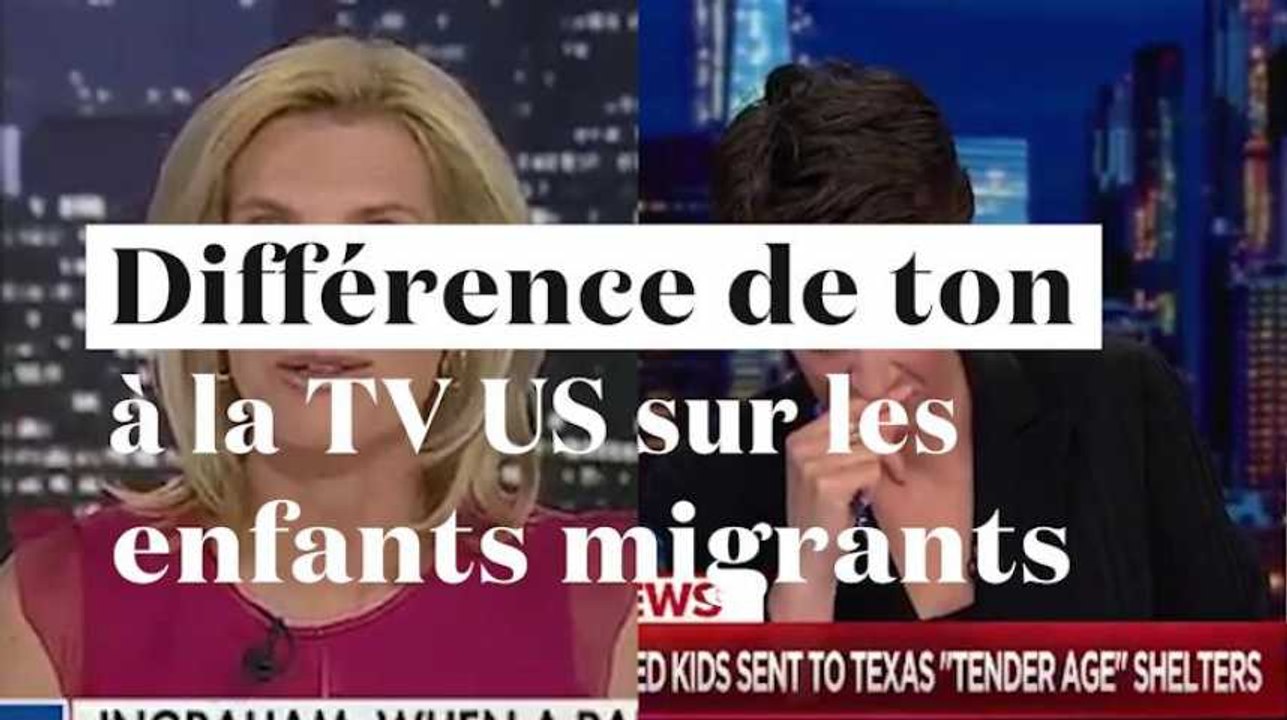 Fox News Vs MSNBC : différence de ton sur le sort des enfants migrants aux Etats-Unis