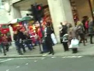 Oxford street Xmas shopping