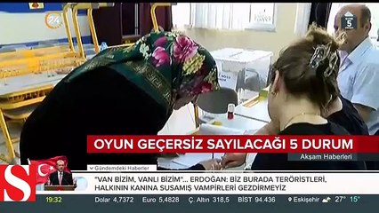 YSK geçersiz sayılacak beş durumu açıkladı