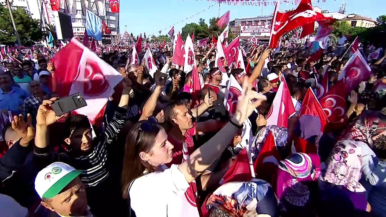 Bahçeli: 'Cumhurbaşkanlığı hükümet sistemi geleceğin tasarım ve dizaynıdır' - SAMSUN