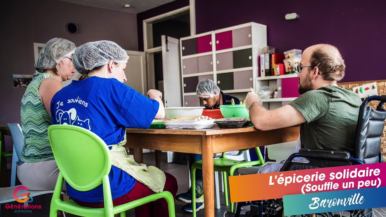 GENERATIONS SOLIDAIRES |  L'épicerie solidaire (Souffle un peu)