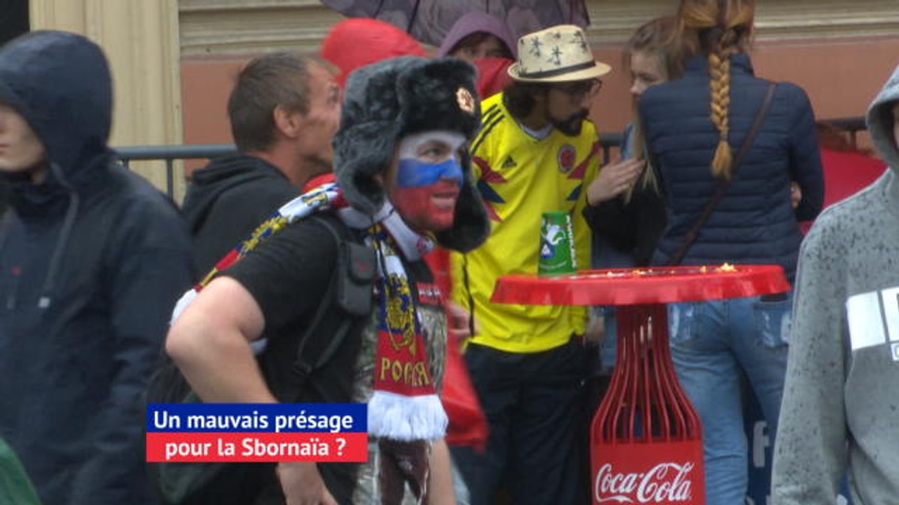 CdM 2018 - La pluie à Saint-Pétersbourg, un mauvais présage pour la Sbornaïa ?