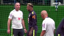Mondial-2018: Neymar rattrapé par la douleur à l'entraînement