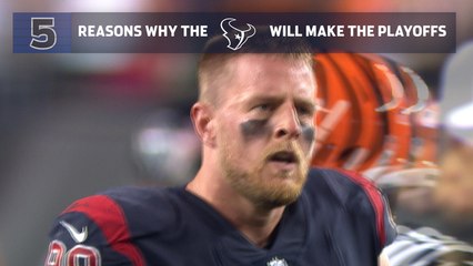 Five reasons why Texans will make playoffs in 2018