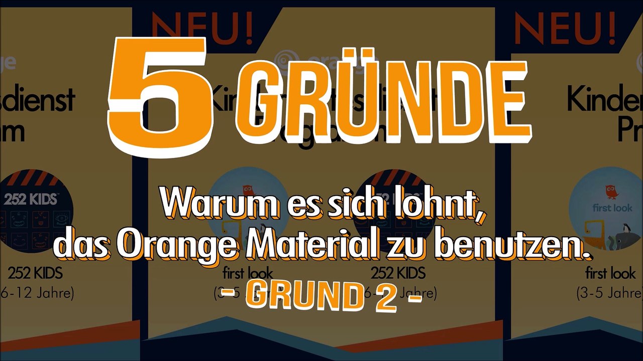 Warum Orange Material - Grund2