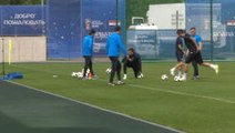 Magic from Mandzukic at Croatia training