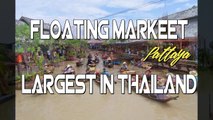 Pattaya Floating Market l Wonder in thailand l HD