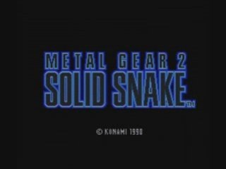 Metal Gear 2 - Solid Snake (Konami - 1990) MSX2