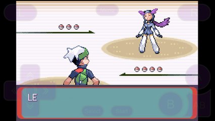 Pokemon Emerald - Leader Winona