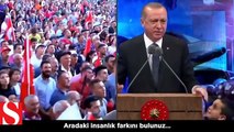 Cumhurbaşkanı Erdoğan ve Muharrem İnce arasındaki fark