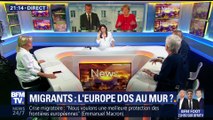Migrants: l'Europe dos au mur ?