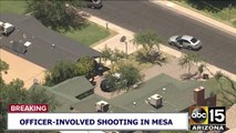Officers involved in shooting in Mesa