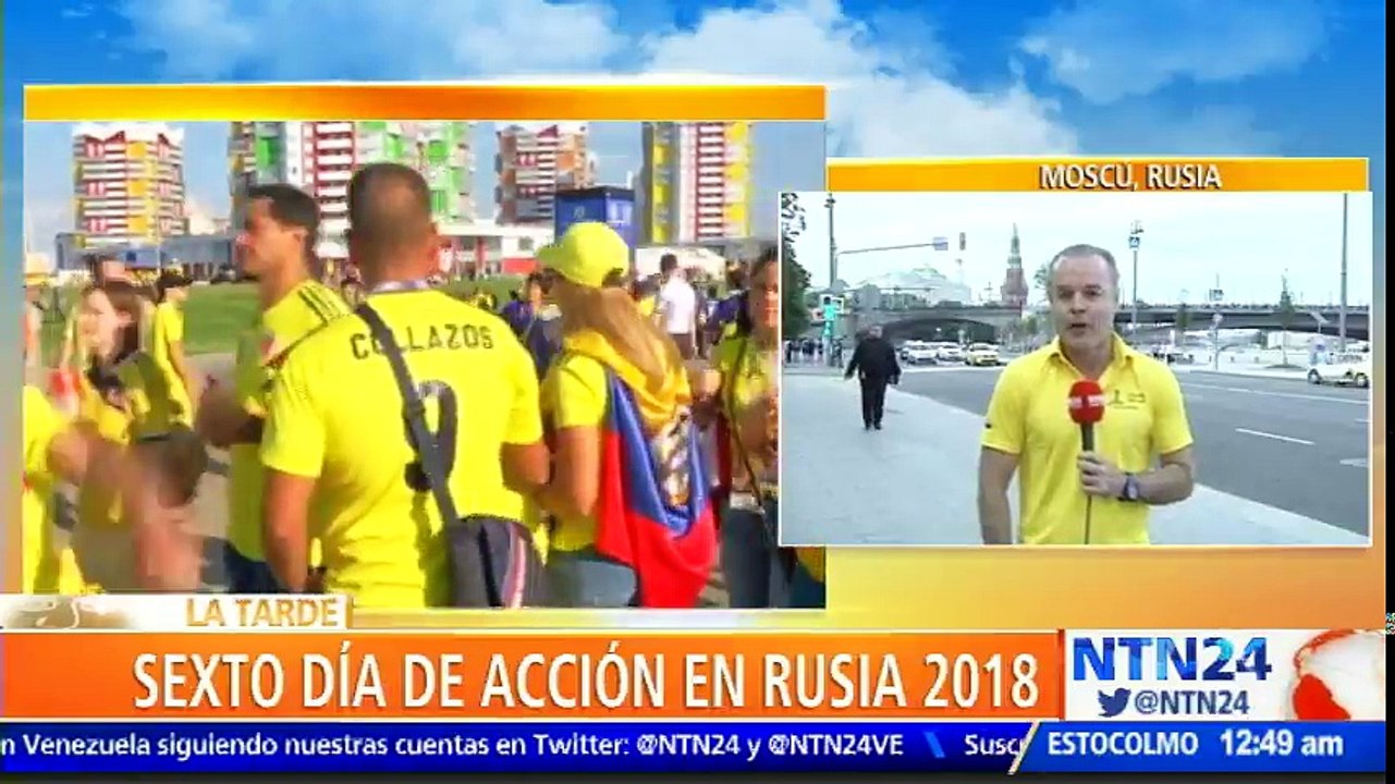 Colombia fue derrotada por Japón en su debut en el Mundial de Rusia