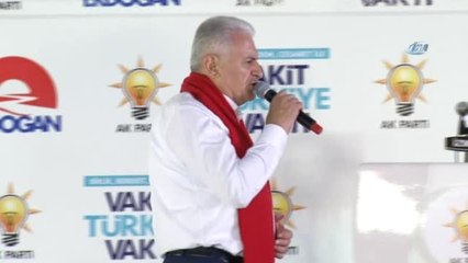 Başbakan Yıldırım: "Bu Yıkım Ekibinin Enkazını Pazar Günü Kaldıralım Mı"