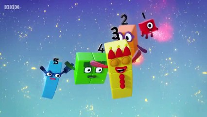 Numberblocks Fluffies (S01E27) 2017 learn the numbers Preschool