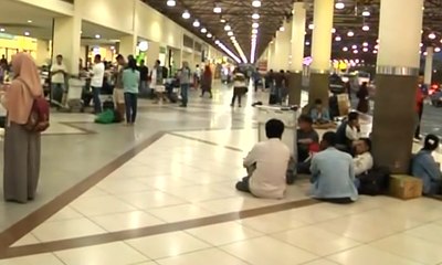 Rabu (20/6), Pemudik Mulai Padati Bandara Juanda