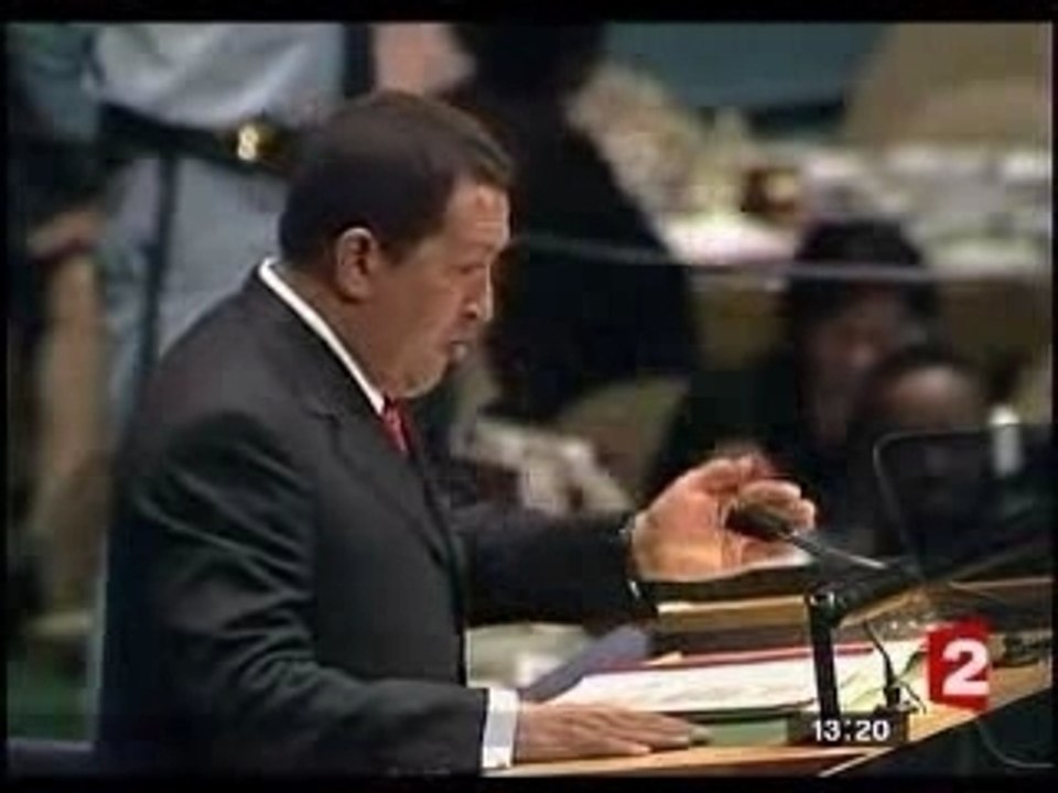 Hugo Chavez contre l'axe du "bien"
