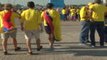 Colombian fans divided after Japan defeat