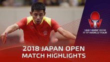 Zhang Jike vs Jonathan Groth | 2018 Japan Open Highlights (R32)