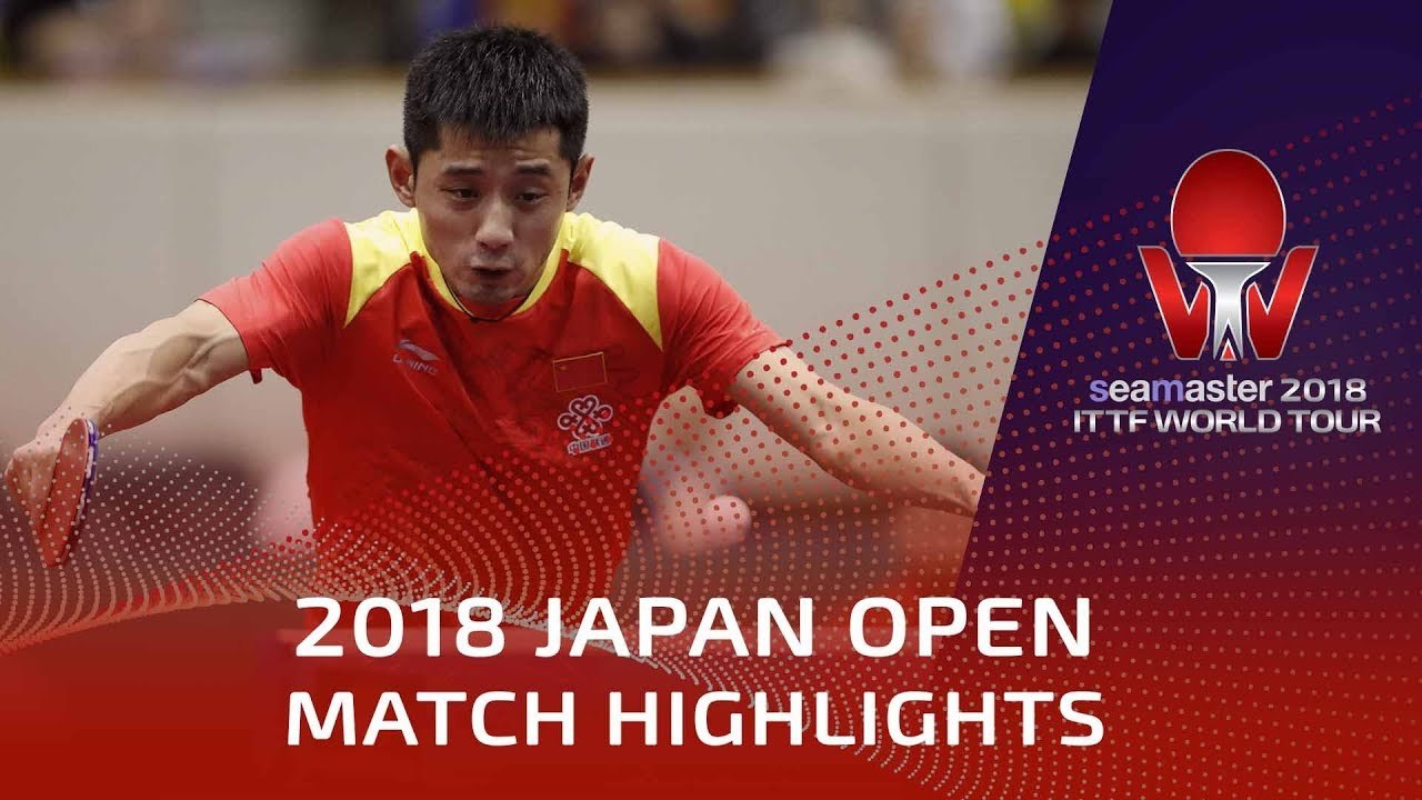 Zhang Jike vs Jonathan Groth | 2018 Japan Open Highlights (R32)