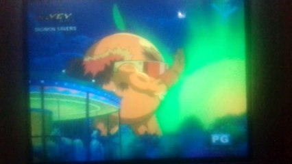 Digimon Savers Gaogamon vs Citramon