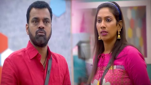 big boss 2 tamil | episode 2 | promo | day 3 | பிக் பாஸ் நிகழ்ச்சியில் கணவன் மனைவி சண்டை