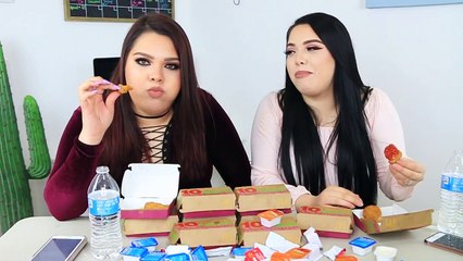100 Chicken Nugget Challenge WITH MY TWIN!