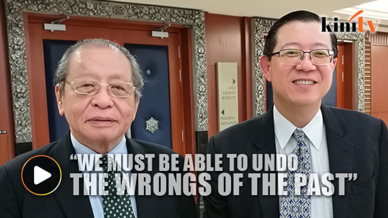 Kit Siang defends Guan Eng, says nothing wrong with exposing wrongdoings