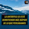 Alarmante pérdida de hielo en la Antártica. Más detalles en esta nota