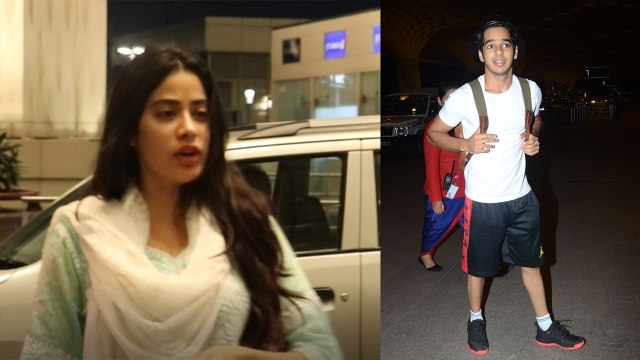 Jhanvi Kapoor and Ishaan Khattar Start Dhadak Promotion in Jaipur | FilmiBeat