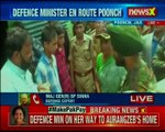 J&K Defence Minister Nirmala Sitharaman enroute Poonch; to meet Aurangzeb's family
