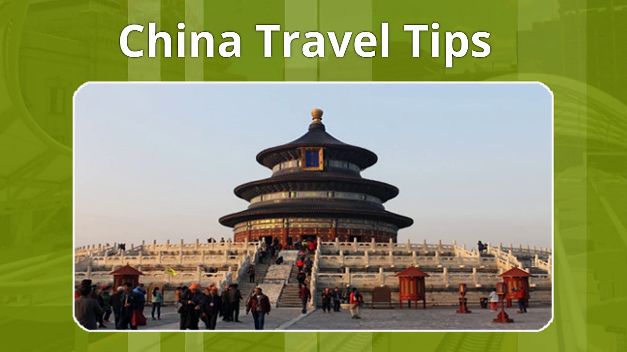 China Travel Tips