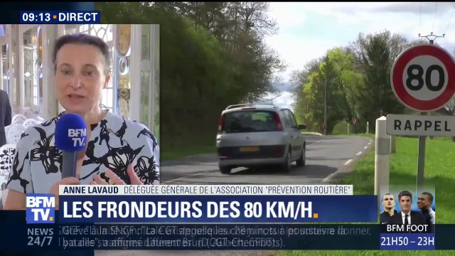 Limitation à 80km/h: appliquer le cas par cas rendrait la mesure illisible et inopérante selon l'association Prévention routière
