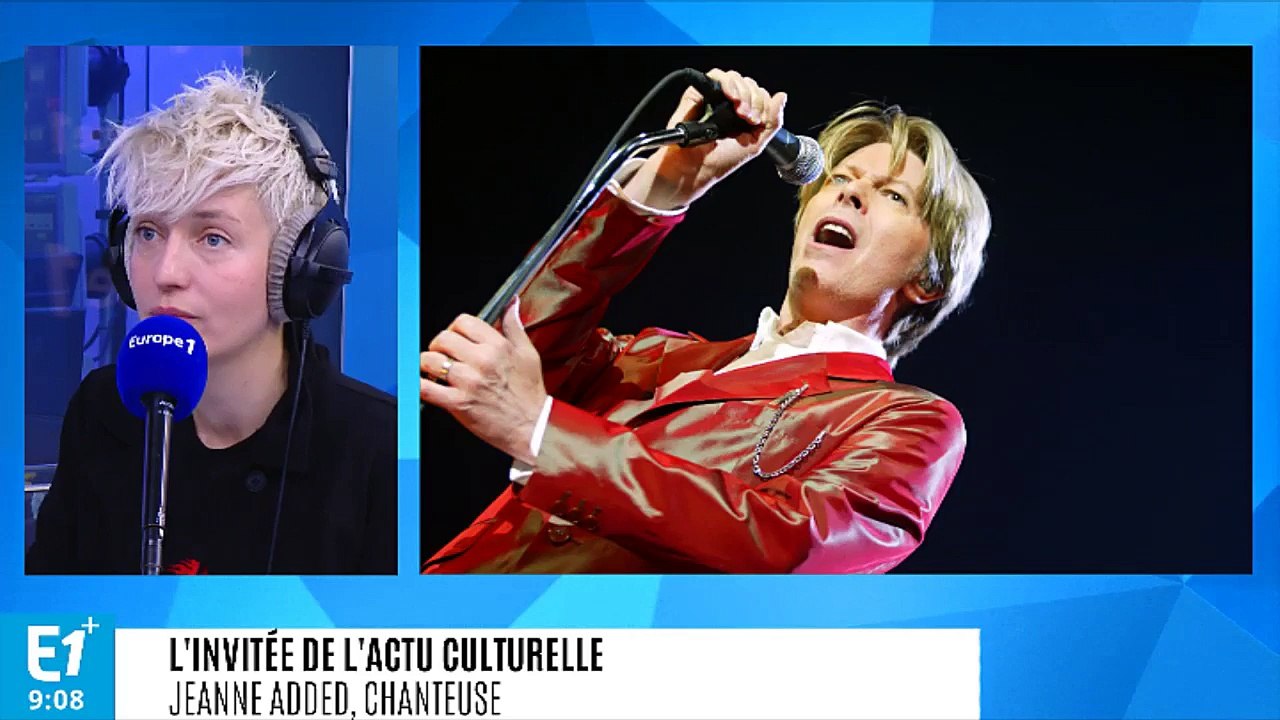 Jeanne Added reprend "Ashes to Ashes" de David Bowie dans Europe matin