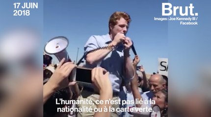 Le discours exalté de Joe Kennedy III au Texas