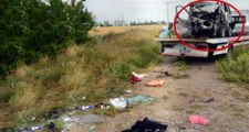 Eskişehir'de Feci Kaza! Bariyere Çarpan Araç Yuvarlandı, Aynı Aileden 5 Kişi Öldü