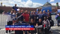 Behind the Scenes - Following France fans on their 3000km journey to Russia