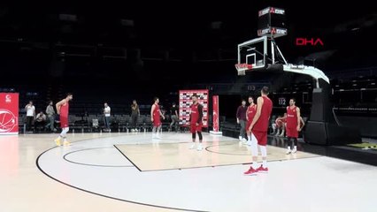Spor A Milli Erkek Basketbol Antrenman