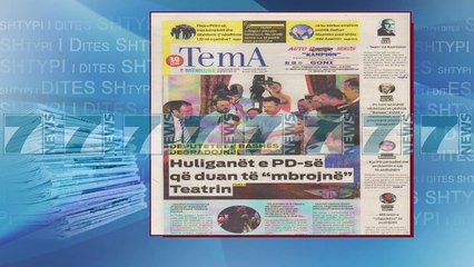 SHTYPI I DITES ME TITUJT E GAZETAVE E MERKURE 20 QERSHOR 2018 - News, Lajme - Kanali 7