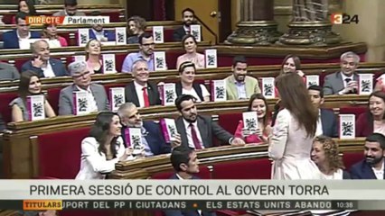 Laura Borràs a Ciutadans: 'Llegiu el Quixot'