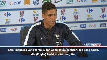 Pogba tidak terpengaruh kritik media - Varane
