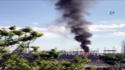Merkez trafodaki yangın Diyarbakır’ı elektriksiz bıraktı