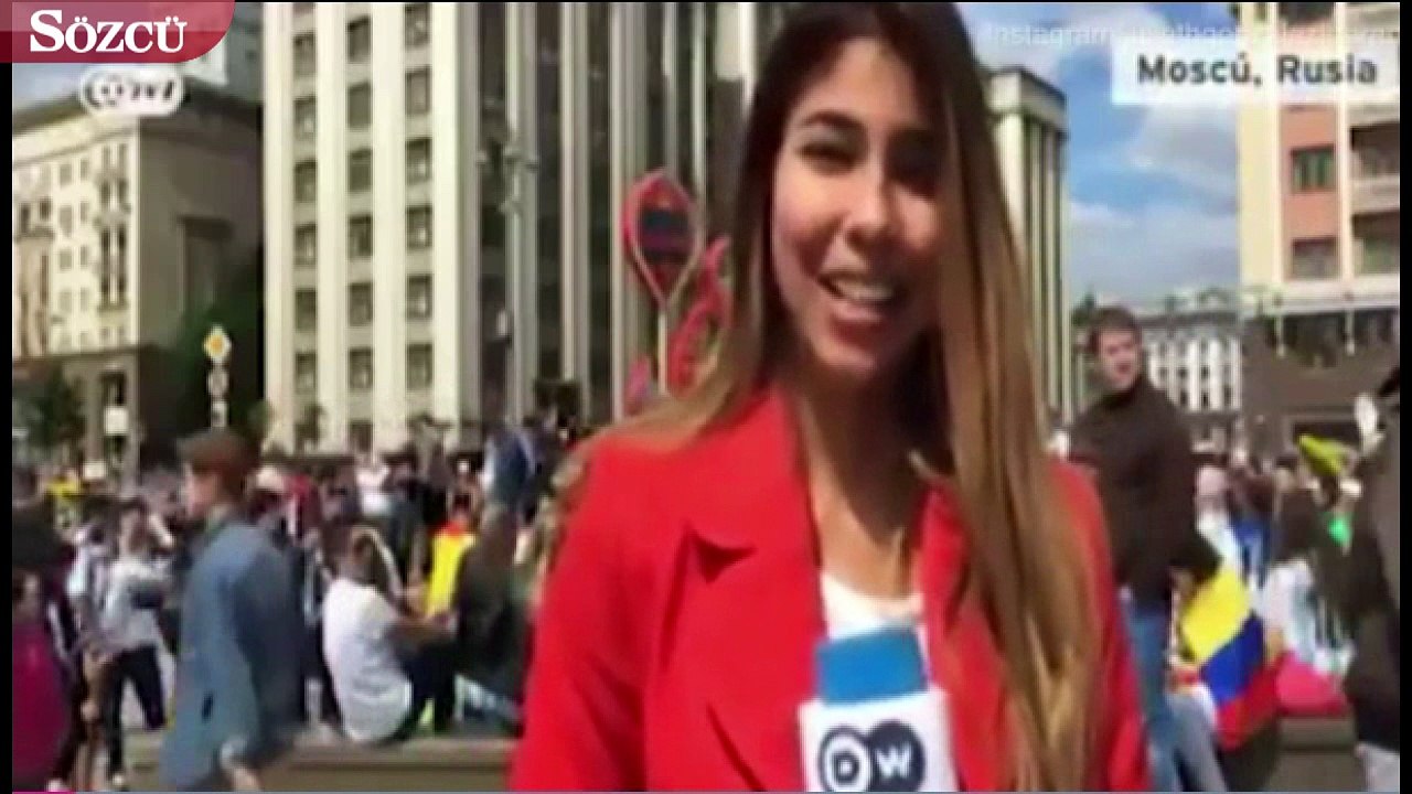 Canlı yayında neye uğradığını şaşırdı... Spiker kamera önünde tacize uğradı