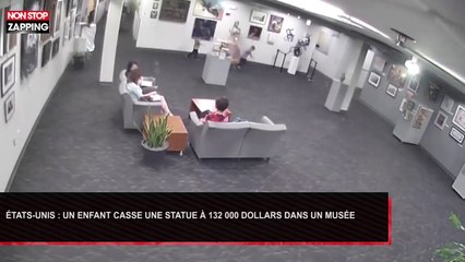 États-Unis : Un enfant casse une statue à 132 000 dollars dans un musée (Vidéo)