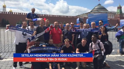 Di Balik Layar - Mengikuti Perjalanan Fans Prancis Menempuh Jarak 3000 KM Ke Rusia