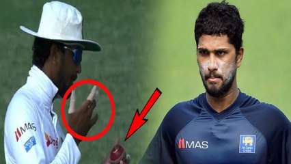 சண்டிமாலுக்கு ஒரு டெஸ்ட் போட்டிகளில் விளையாட ஐசிசி  தடை- வீடியோ