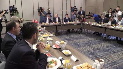 İnce, medya temsilcileriyle bir araya geldi - İSTANBUL