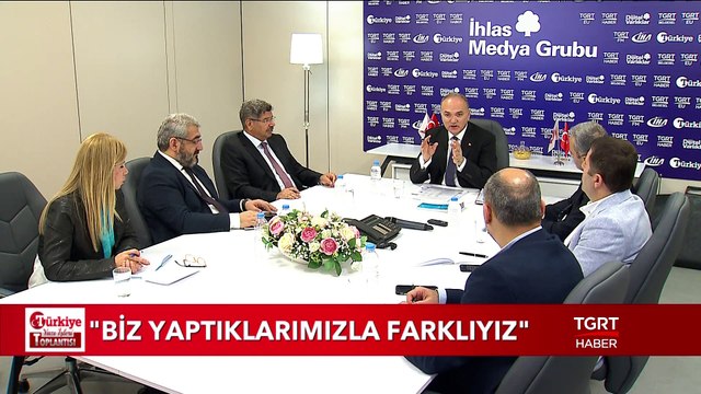 Bakan Faruk Özlü Türkiye Gazetesi Toplantısında