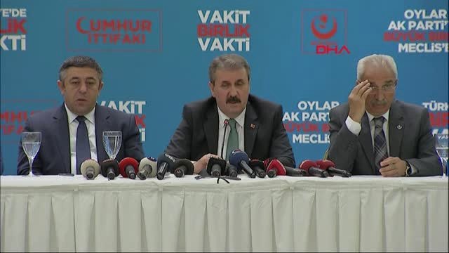 BBP Genel Başkanı Destici Basın Toplantısında Gündemi Değerlendirdi- 5